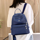 Waterproof Nylon Backpack Students Girls Simple Zipper Mochila School Bagpack