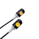 installation LED Bulb Turn Indicator License Plate Light Motorcycle Signal Lamp