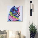 5D DIY Full Drill Square Diamond Painting Color Cat Cross Stitch Embroidery