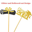 Party Graduation Cake Topper Bachelor Cap Cake Decorations Cupcake Toppers