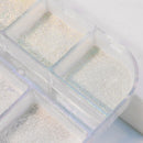Rubbing Dust Holographic Aurora Nail Powder Mirror Glitter Pigment Chrome