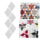 100pcs Paper Quilting Template Clothes Patchwork DIY Handmade Sewing Tool(B