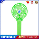 Folding Handheld Desktop Summer Cooling Fan for Travel Office Dorm (Green)