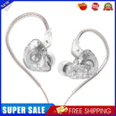 GK G1 Wired Earphone Dynamic 3.5mm HIFI In-ear Earbuds (Transparent No Mic)