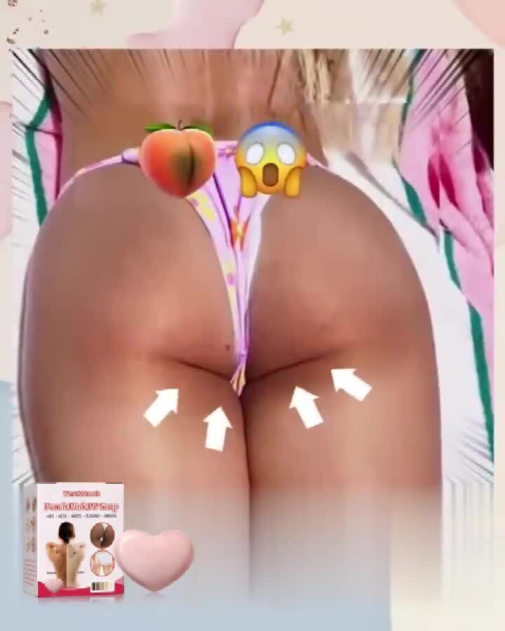 Peach Pink Body Soap For Women Armpits Moisturizing Brightening 22 Smooth O6G3