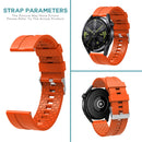 Watch Strap for Huawei Watch GT 3 GT2e GT2 GT2 Pro Adjustable Belt (Orange)