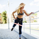 5 Levels Rubber Yoga Resistance Bands Pilates Workout Exercise Fitness Equipm