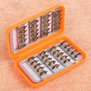 #A 40pcs Simulation Fly Fishing Lures Artificial Bead Head Insects Bait Tackle