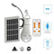 5 Mode 20 COB LED Solar Light USB Rechargeable Bulb Lamp (7W Remote Control