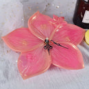 Wall Clock Dial Silicone Mold Wall Art Decoration Irregular Cherry Blossoms