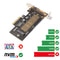 PCIe to M2/M.2 Adapter PCI Express X4 X8 X16 NVME M.2 SSD Card (Luxury)