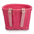 PE Rattan Handlebar Carrier Bag Bicycle Front Basketball Holder Cycling Accessories