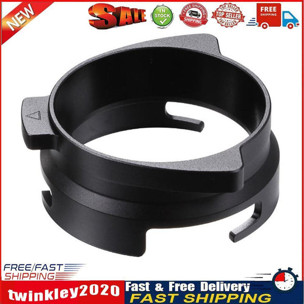 54mm Coffee Powder Receiving Dosing Ring for Breville 8 Coffeeware (Black) Newly
