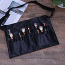Makeup-brush Bag Black Apron Belt Professional PVC Makeup Tool Case Bag Newly