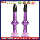 2pcs 40/60mm MTB Road Ultra-light Bike Tubeless Presta Valve Core for Bicycle