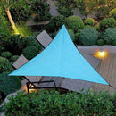 Outdoor Waterproof Triangle Canopy Awning Camping Patio Tent (Sky Blue)