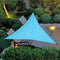 Outdoor Waterproof Triangle Canopy Awning Camping Patio Tent (Sky Blue)