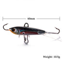 Jig Carp Pike Perch Spoon Metal Winter Bait Bionic Crankbait Ice Fishing Lure