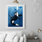 Killer Whale Oil Paint By Numbers Kit DIY Acrylic Painting on Canvas (B1471)
