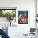Musical Instrument Oil Paint By Numbers Hand Painted Wall Art Craft Home Deco