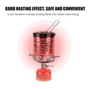 Outdoor Camping Gas Oven Portable Steel Heater Heater Cover Equipment