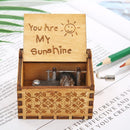 Exquisite Wooden Hand Music Box Elegant Music Box Gift Home Decoration Ornament