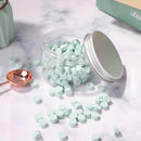 200pcs Octagonal Wax Seal Beads Retro Stamp Tablet for Envelope (Jade) Newly