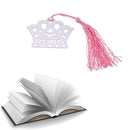 Metal Crown Bookmark Page Maker Wedding Supplies Birthday Gift with Box