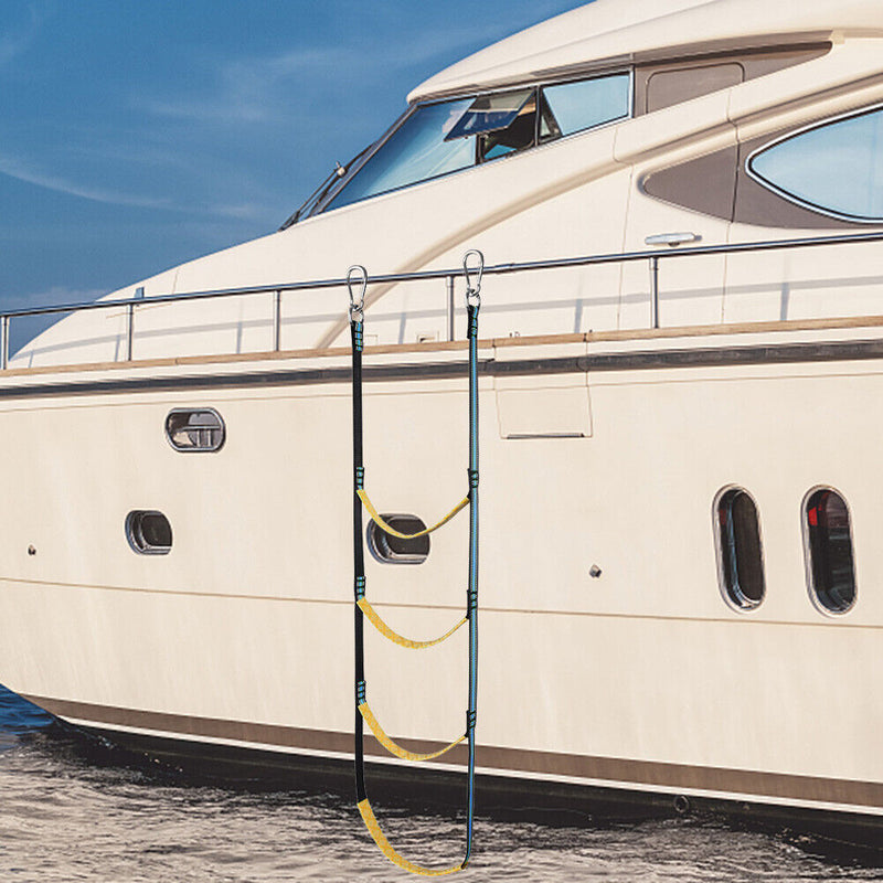 Inflatable Boat Boarding Ladder Kayak Motorboat Canoes Ladder (4 Step)