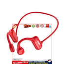 Bone Conduction Headphones - Open-Ear Bluetooth-compatible Headset (Red) Newly