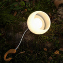 LED Lantern Lamp Hanging Outdoor Tent Emergency Camping Night Light (Wood)