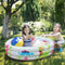 Practical Mini Inflatable Pool Circular Basin Lovely Bathtub Summer Water T