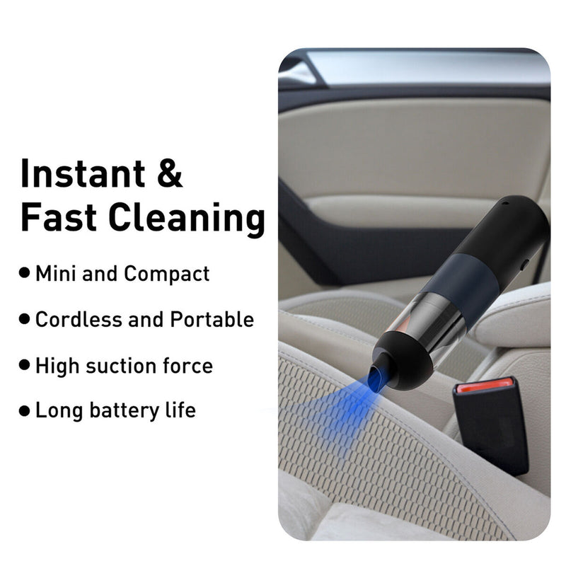 #A Handheld Cordless Car Vacuum Cleaner Mini Rechargeable Mute Dust Buster Machi