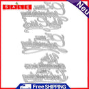 Paper Card Embossing Metal Cutting Dies Stencils German Words DIY Photo Album