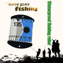 Waterproof Foldable Fish Ruler Accurate Lure Measure Tape Tackle (Blue) Newly