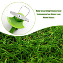 Metal Grass String Trimmer Head Replacement Saw Blades Lawn Mower Fittings