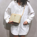 Crossbody Bags for Women Straw Fashion Shoulder Messenger Boho Beach Handbag