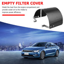 Cold Air Intake Cone Filter Heat Shield Carbon Fiber Look for 2.5-5.5 inch Neck