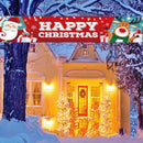 Frohe Weihnachten Outdoor Banner hängende Zeichen Home Xmas Dekoration Ornament.
