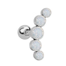 Steel Bar Women Cartilage Helix Tragus Body Jewelry Stud Earrings Ear Piercing