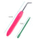 Spliced Loom Braided Frame Knitting Looms Long Ring Set with Hook Needles