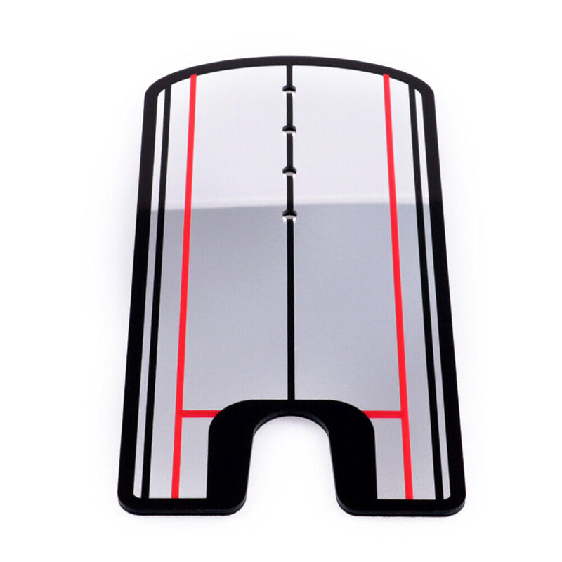 Golf Putting Practice Mirror Training Golf Eye Line Putter Swing Trainer