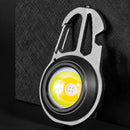 Mini LED Flashlight Keychain Portable USB Rechargeable Wine Bottle Opener Lig