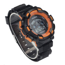 Outdoor Multifunction Waterproof Unisex Sports Electronic Watch (Orange)