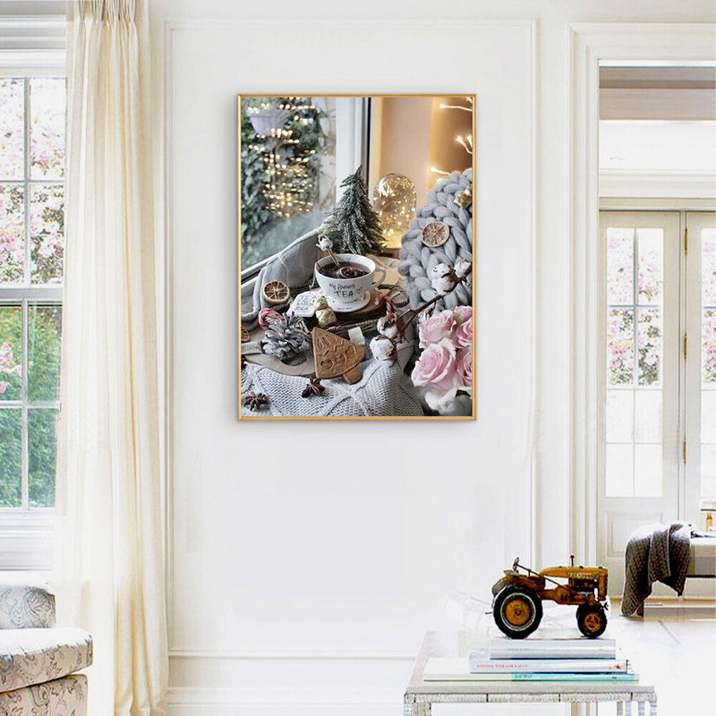 Diamond Painting DIY Windowsill Full Round Diamond Mosaic Art