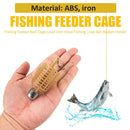 Fishing Feeder Bait Cage Load Iron Head Fishing Trap Basket Holder (50g) Newly