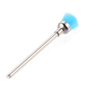 Nylon Nail Drill Clean Brush Bit Electric Manicure Polishing Files (Blue) Newly