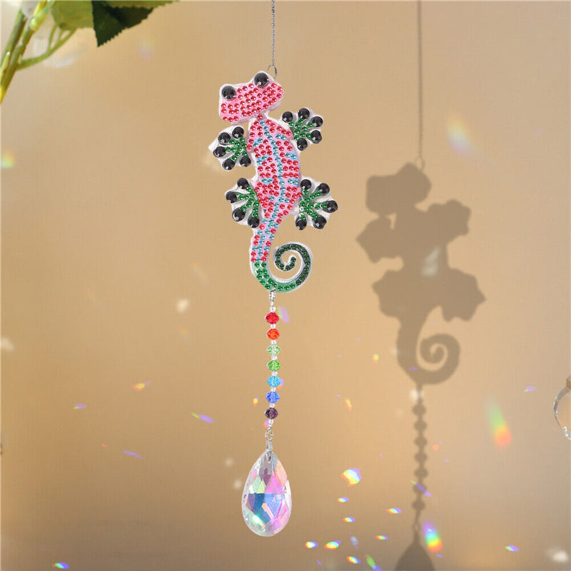 Diamond Painting Wind Chime 5D Crystal Dream Light Catcher Pendant (DZ3040)