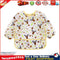 Baby Feeding Bibs Kids Waterproof Long Sleeve Coverall (0-3Years Elk) Newly