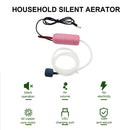 Aquarium Oxygen Air Pump Fish Tank Silent Air Compressor Aerator (Pink) Newly